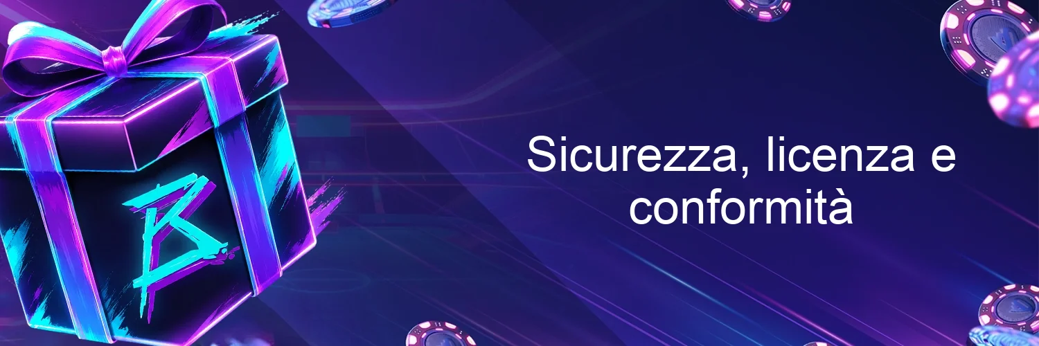 Sicurezza, licenza e conformità